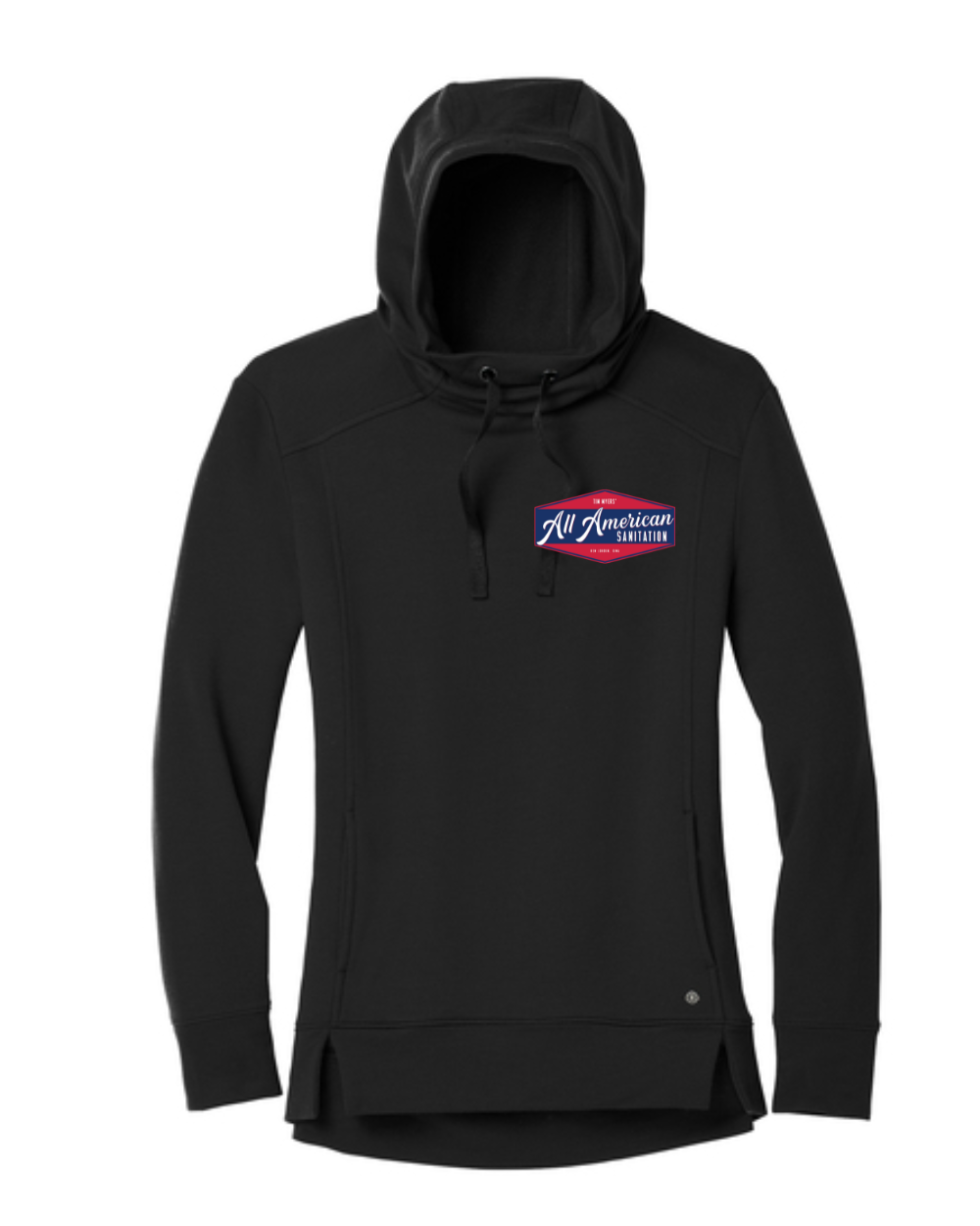 All American Sanitation Ladies Fleece Hoodie