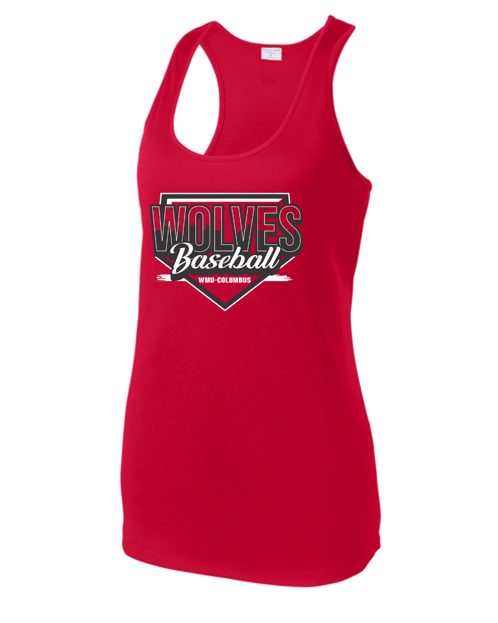 WMU-CJ Baseball Ladies Drifit Tank