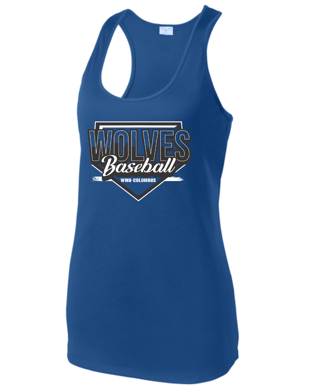 WMU-CJ Baseball Ladies Drifit Tank