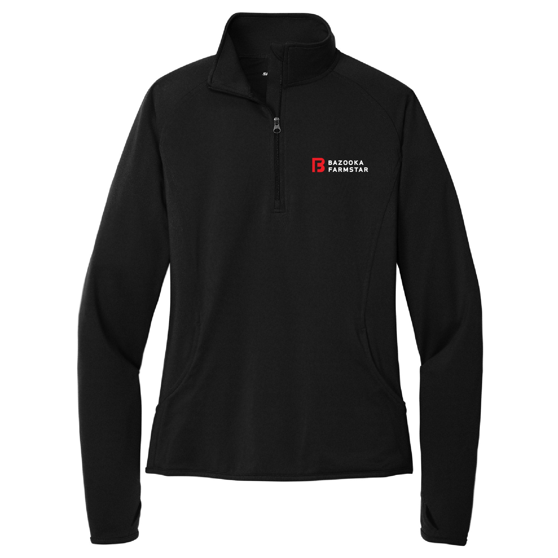 Bazooka Farmstar Ladies Stretch 1/4-Zip Pullover
