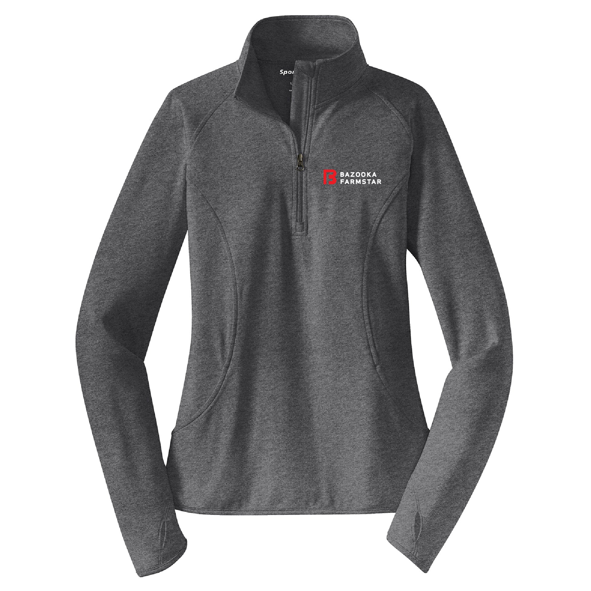 Bazooka Farmstar Ladies Stretch 1/4-Zip Pullover