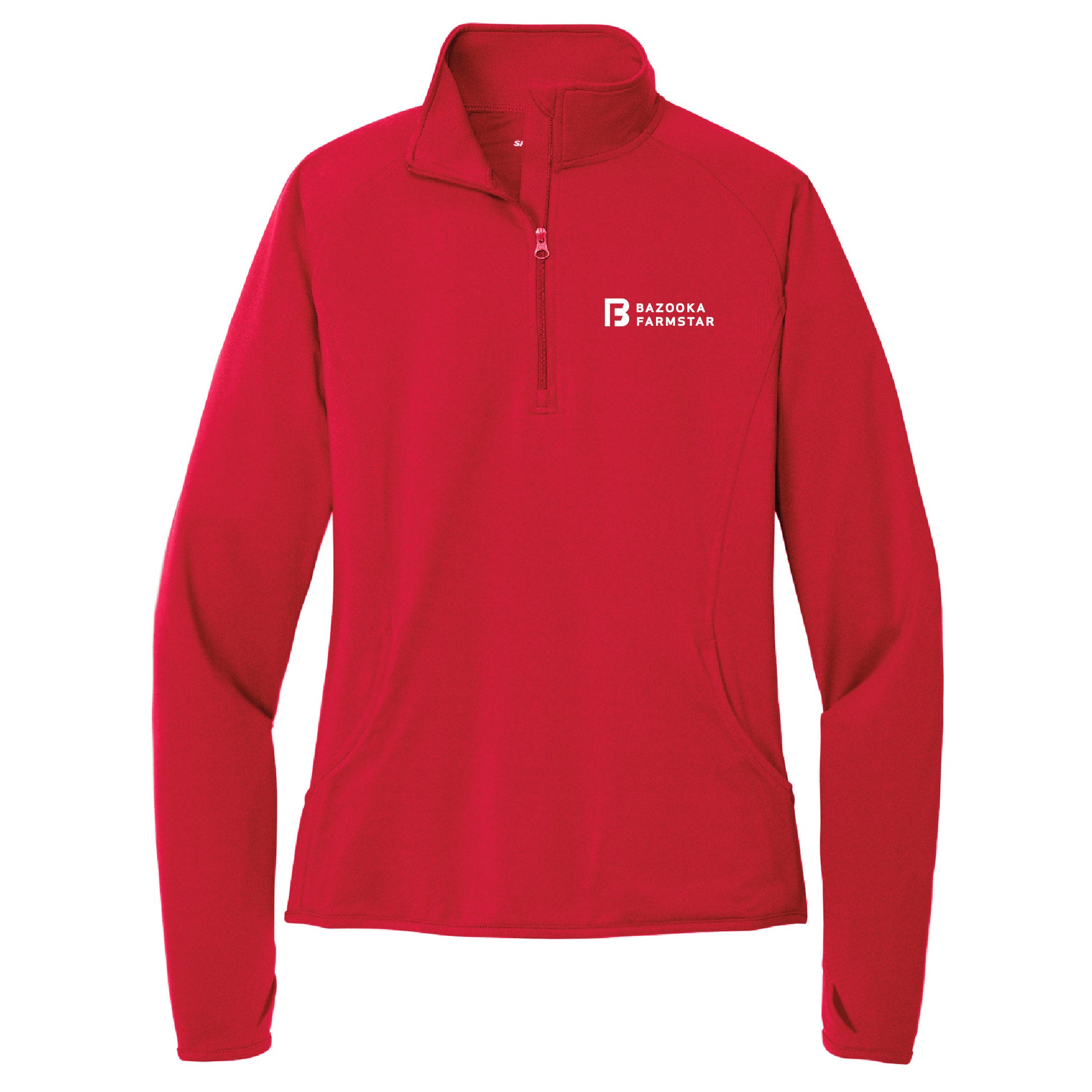 Bazooka Farmstar Ladies Stretch 1/4-Zip Pullover