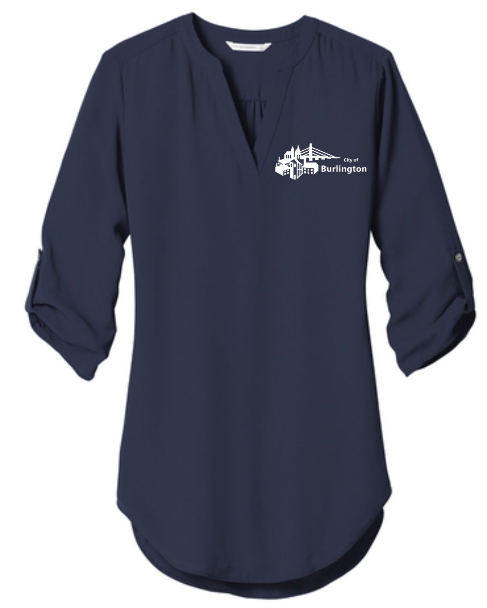 City of Burl Ladies 3/4 Sleeve Tunic