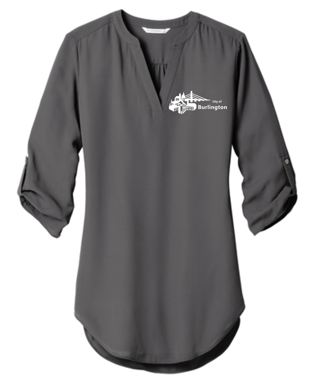 City of Burl Ladies 3/4 Sleeve Tunic