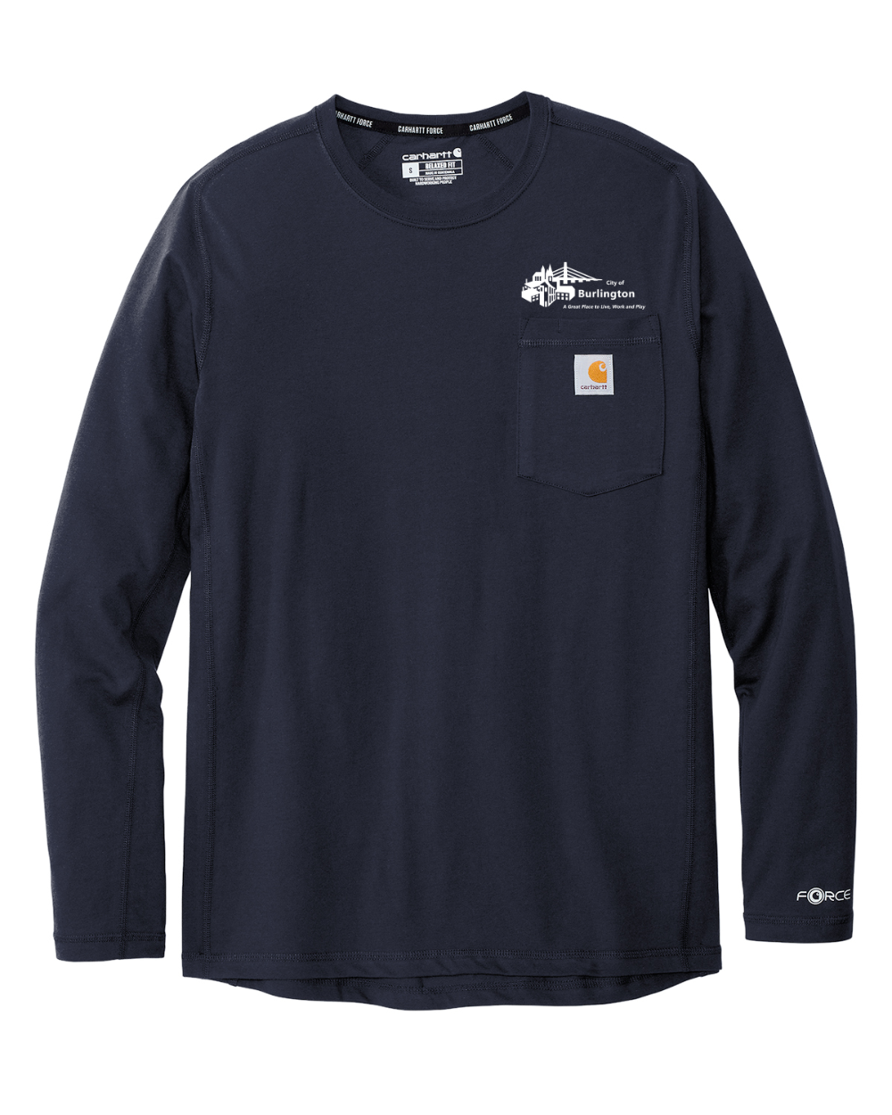City of Burl Carhartt Longsleeve T-Shirt