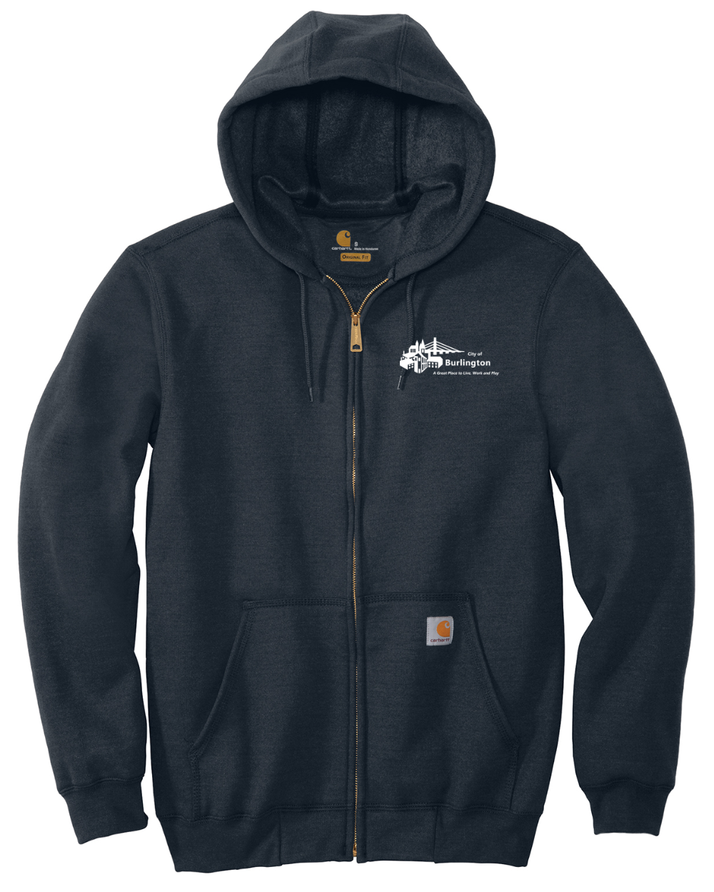 City of Burl Carhartt Zip-Up Hoodie