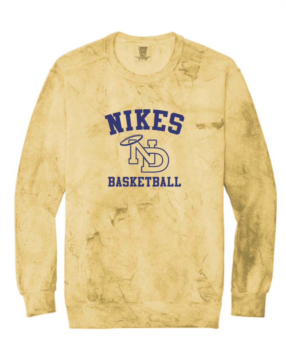 ND Boys BB 2025 Colorblast Crew Sweatshirt