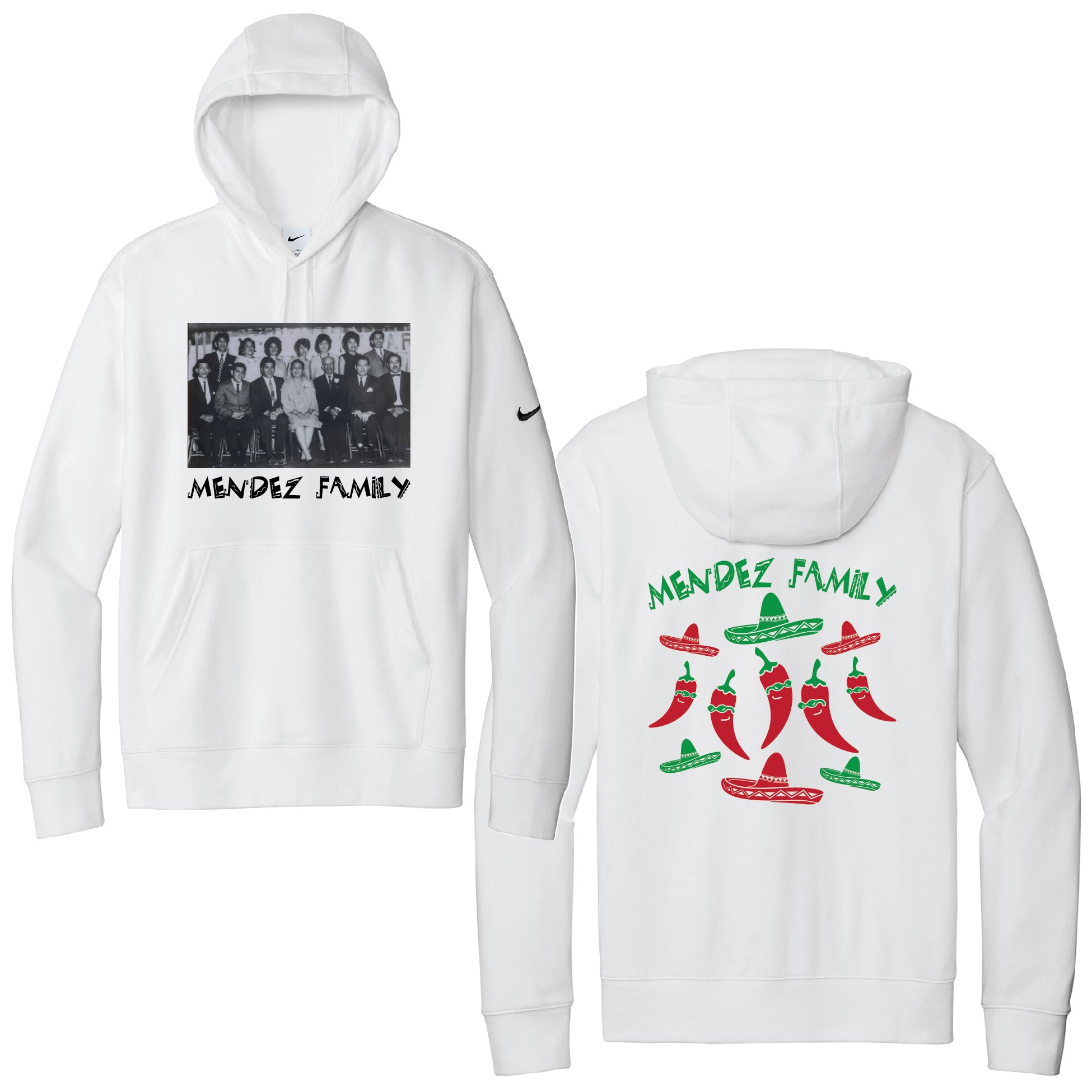 Mendez Family Nike Hood