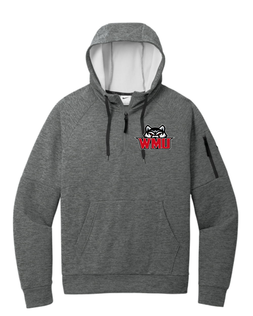 WMU FB 2025 Nike 1/4 Zip Hoodie
