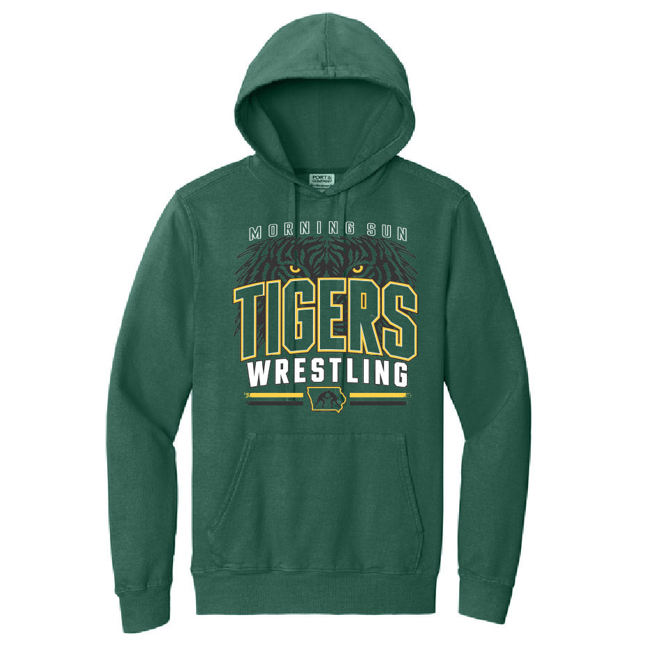 MS Wrestling 2026 Beach Wash Hoodie