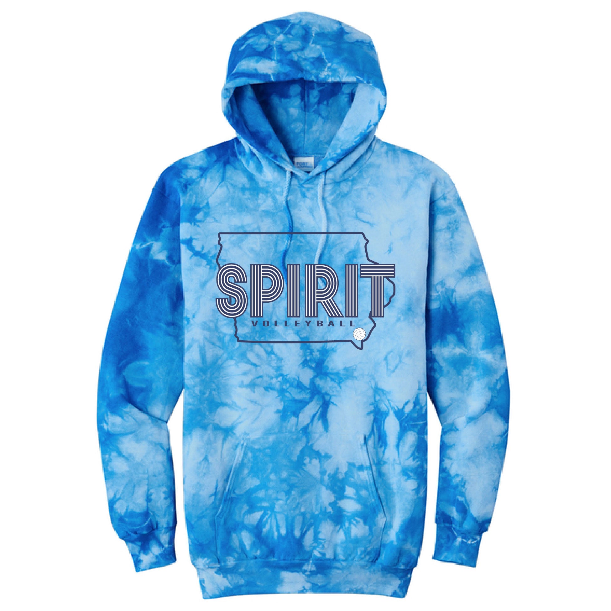 Spirit VB 2026 Tie Dye Hoodie