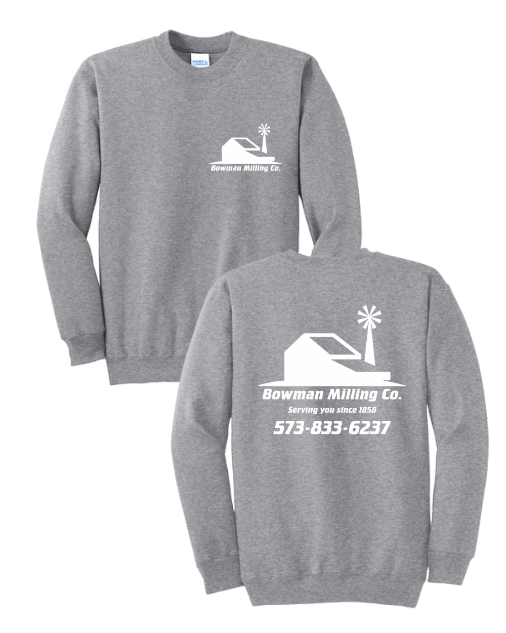 Bowman Milling Crew Sweatshirt