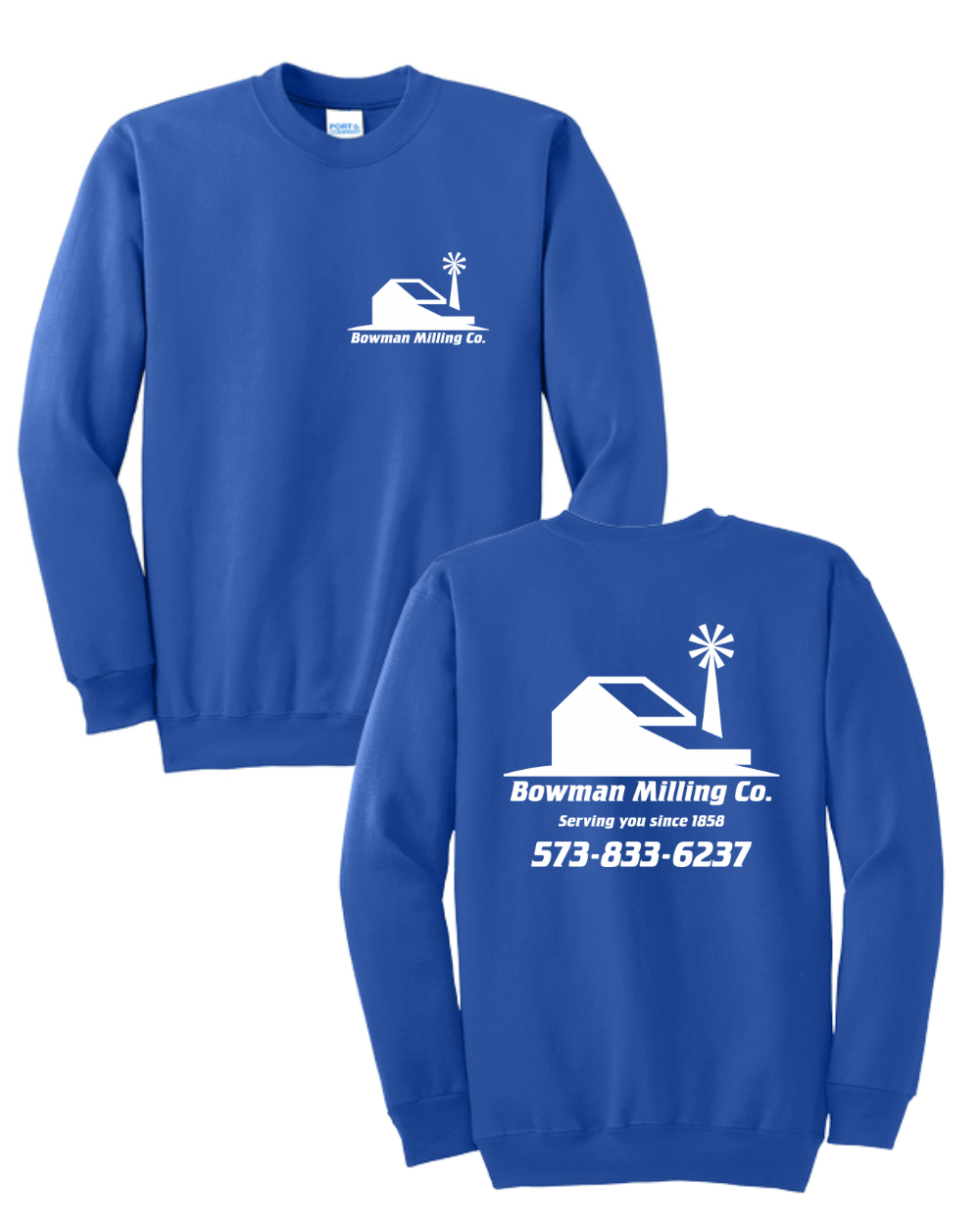 Bowman Milling Crew Sweatshirt