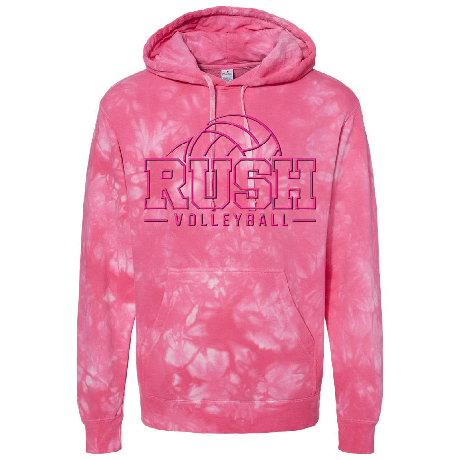 Rush VB 2027 Tie-Dye Hoodie