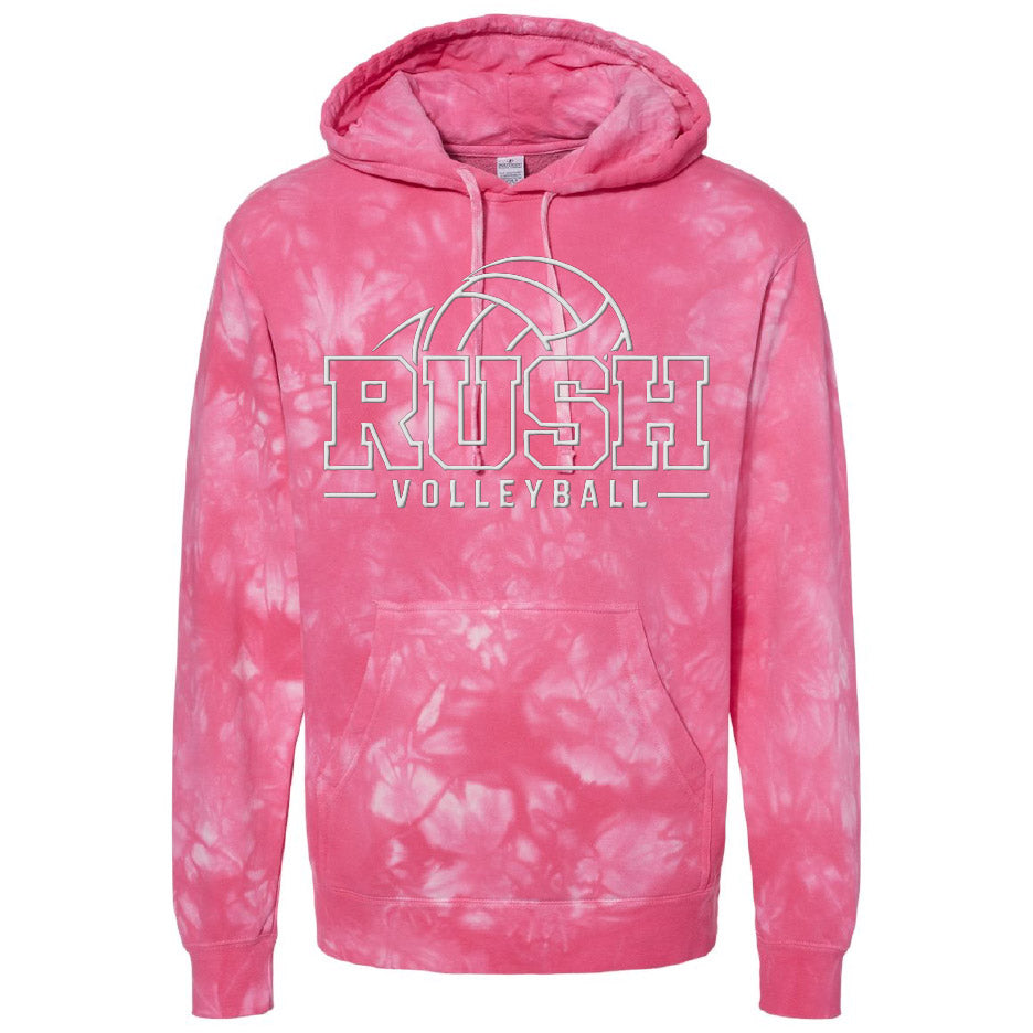 Rush VB 2027 Tie-Dye Hoodie