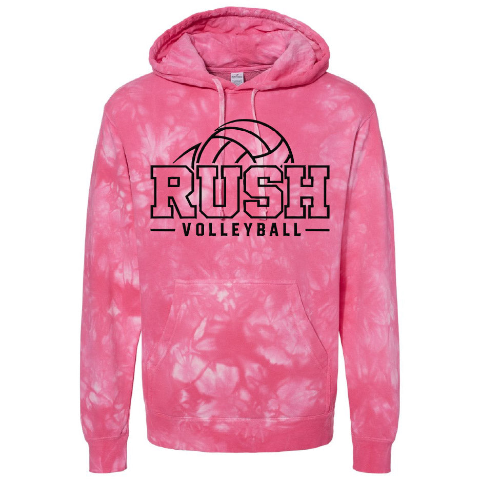 Rush VB 2027 Tie-Dye Hoodie