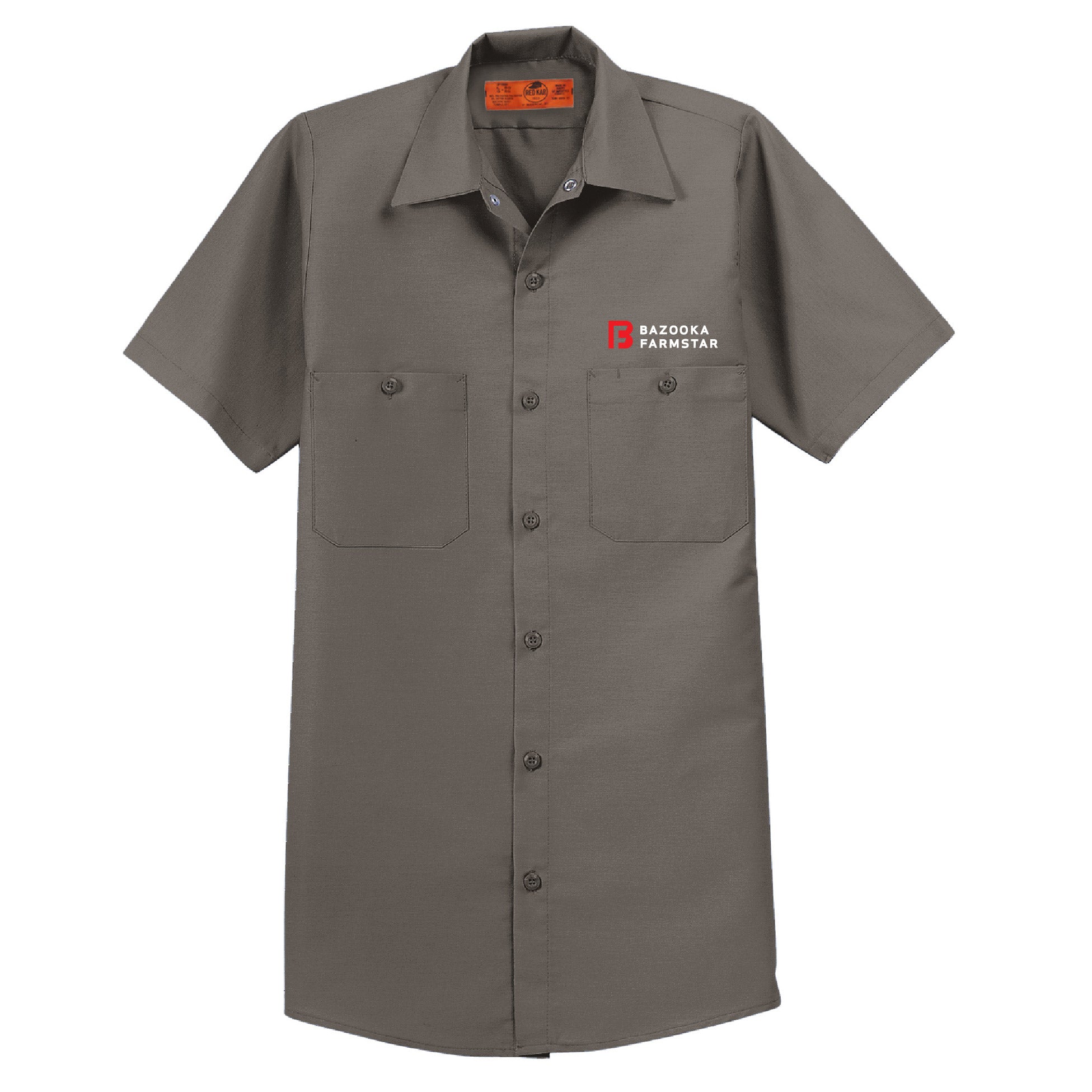 Bazooka Farmstar Short Sleeve Industrial Work Shirt