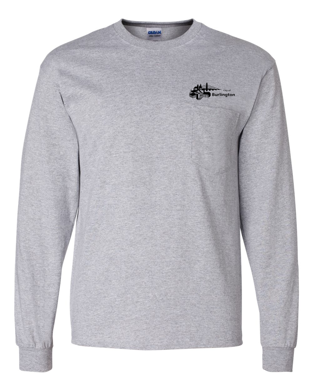 City of Burl Pocket Longsleeve T-Shirt