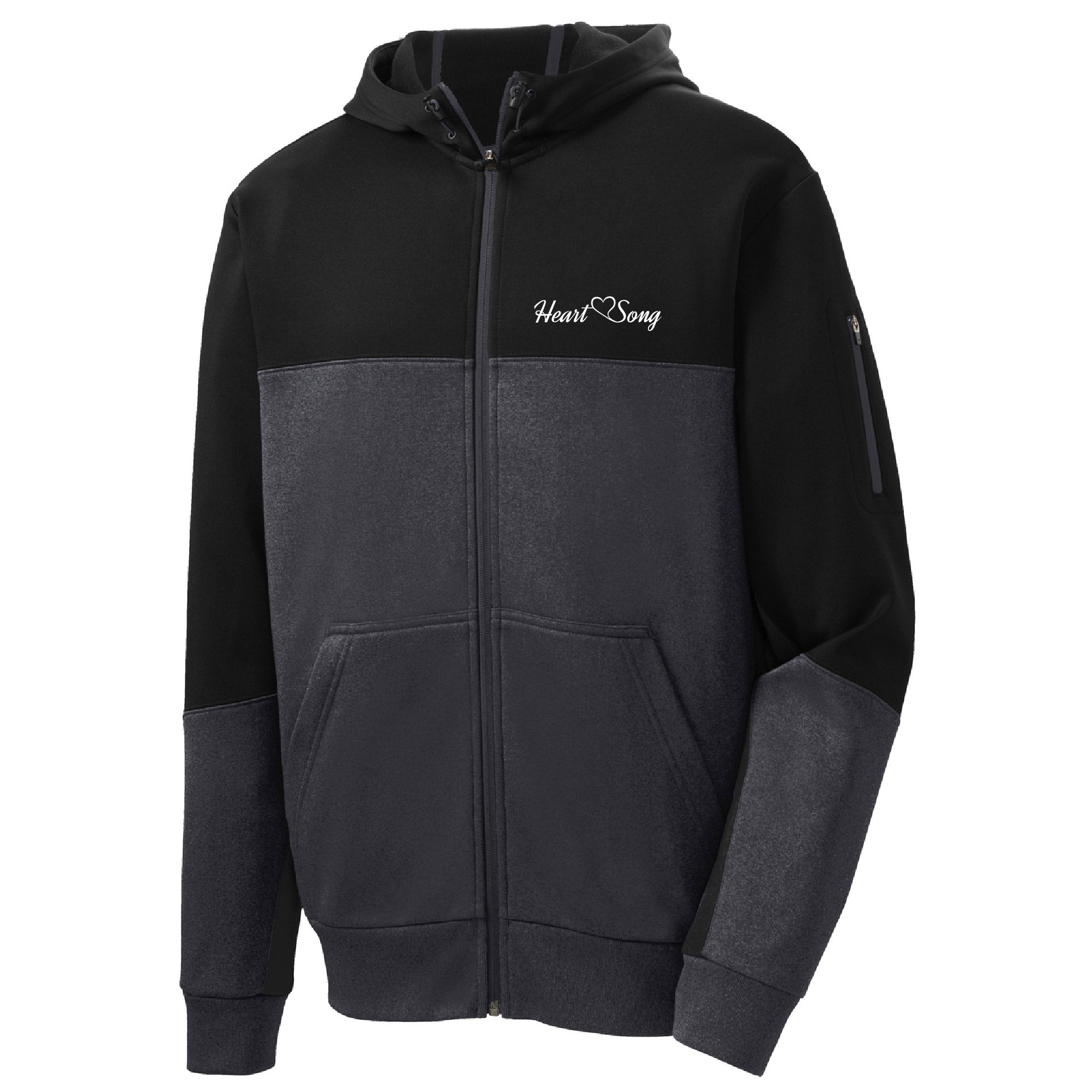 Heart Song Colorblock Full-Zip Hood
