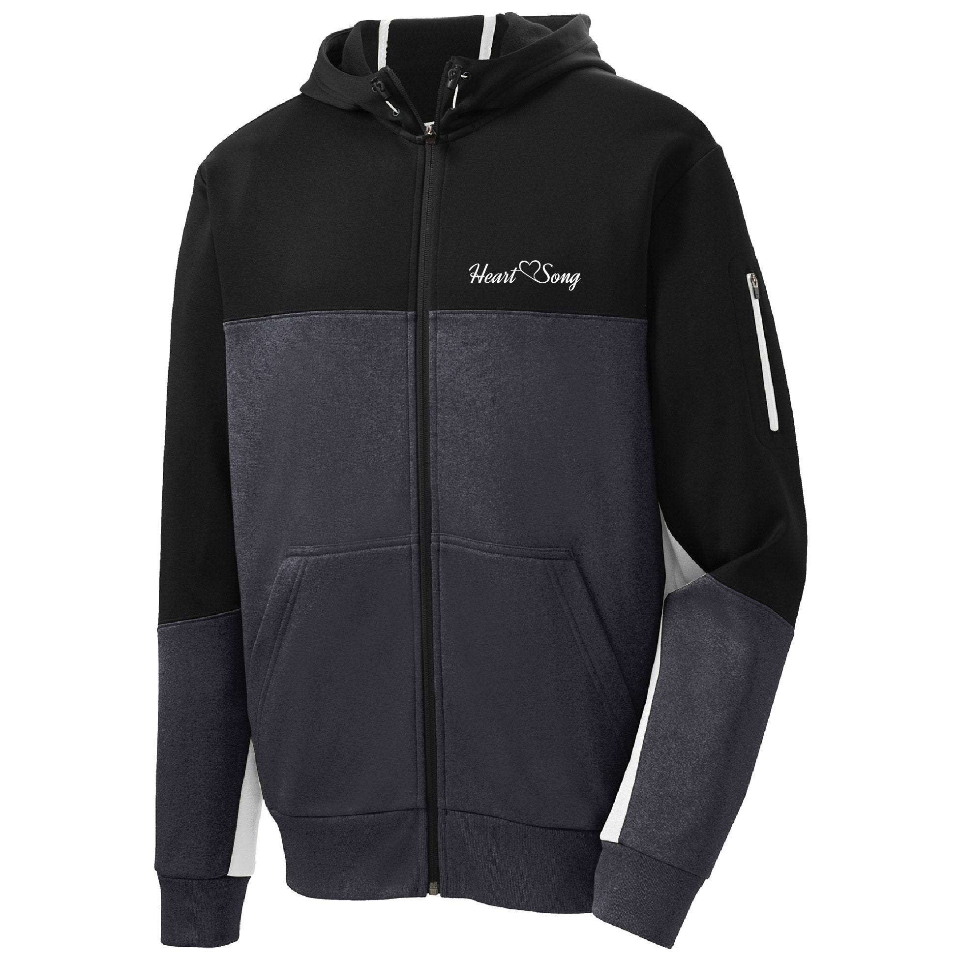 Heart Song Colorblock Full-Zip Hood