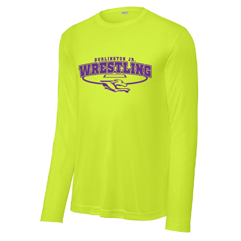 Burlington Jr. Wrestling Longsleeve Dryfit