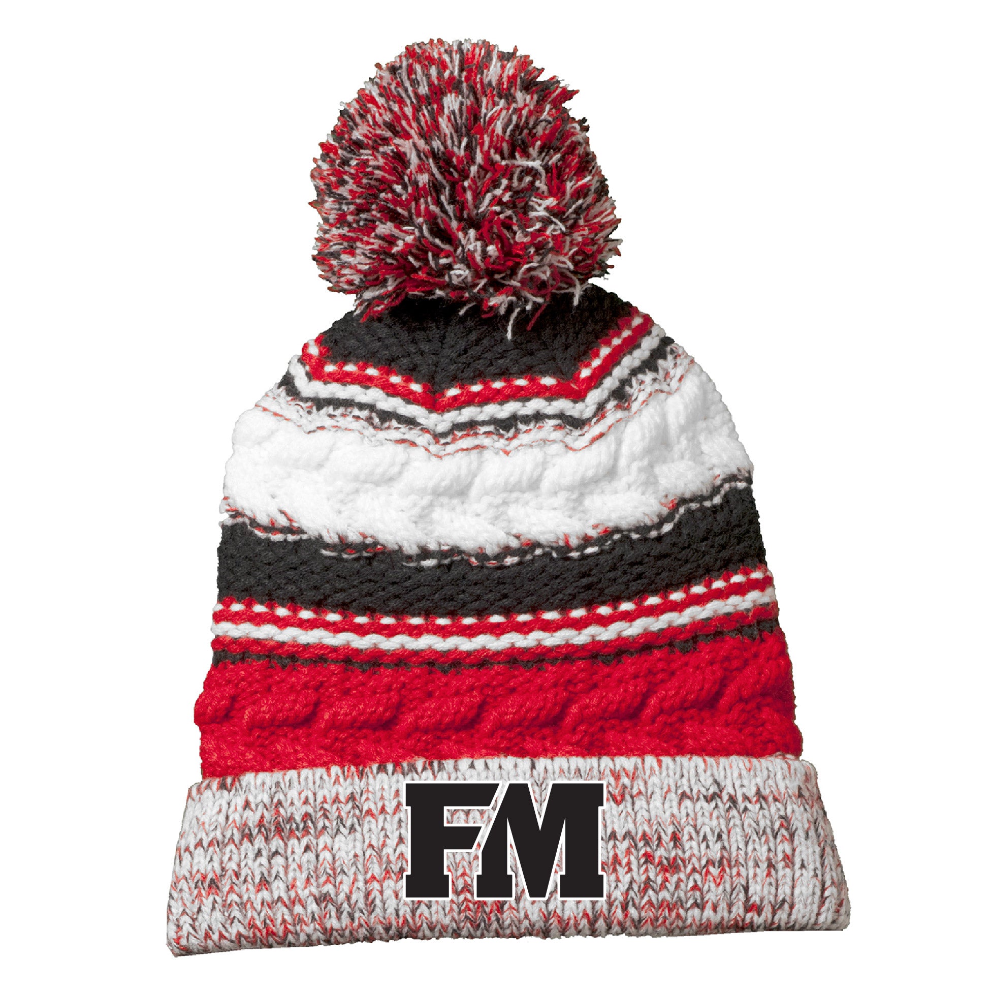 FM Cross Country 2023 Pom Pom Beanie