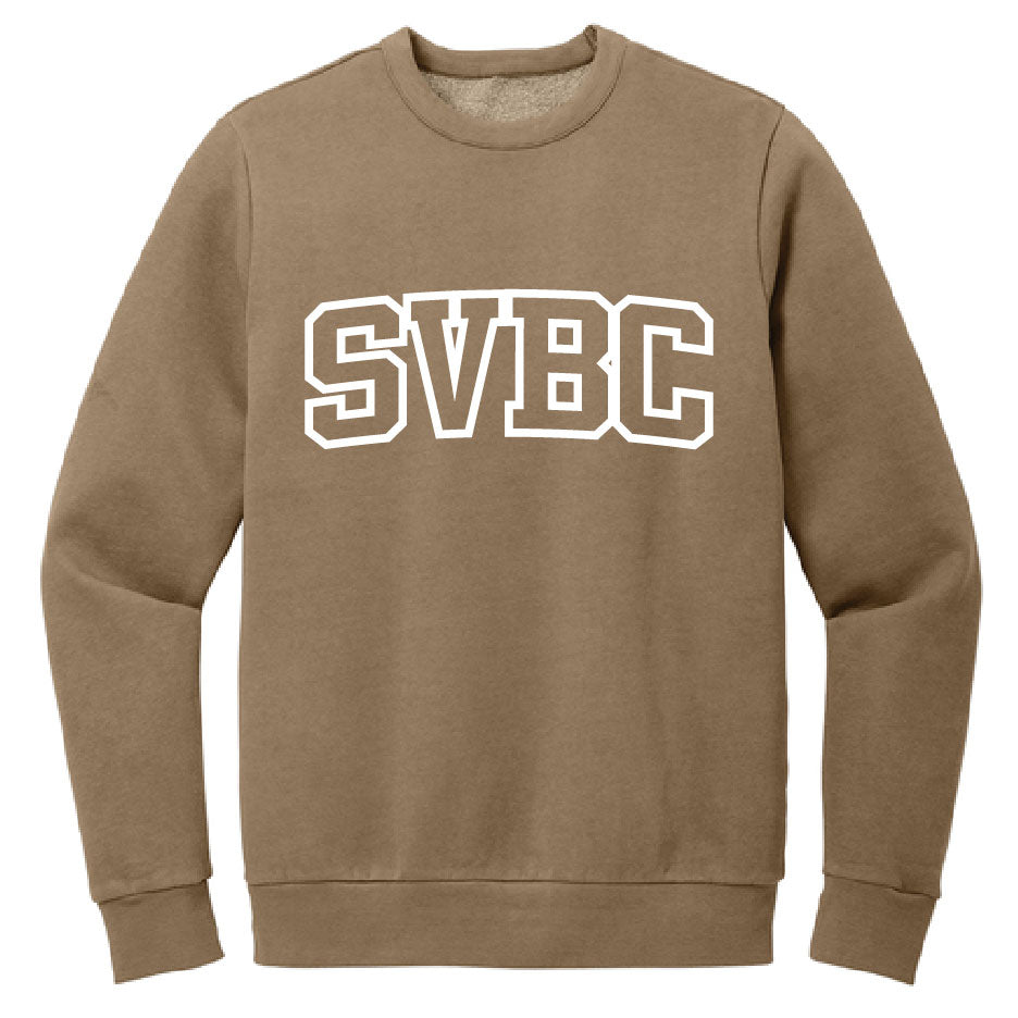 Spirit VB 2027 Emb SVBC Washed Crew Sweatshirt