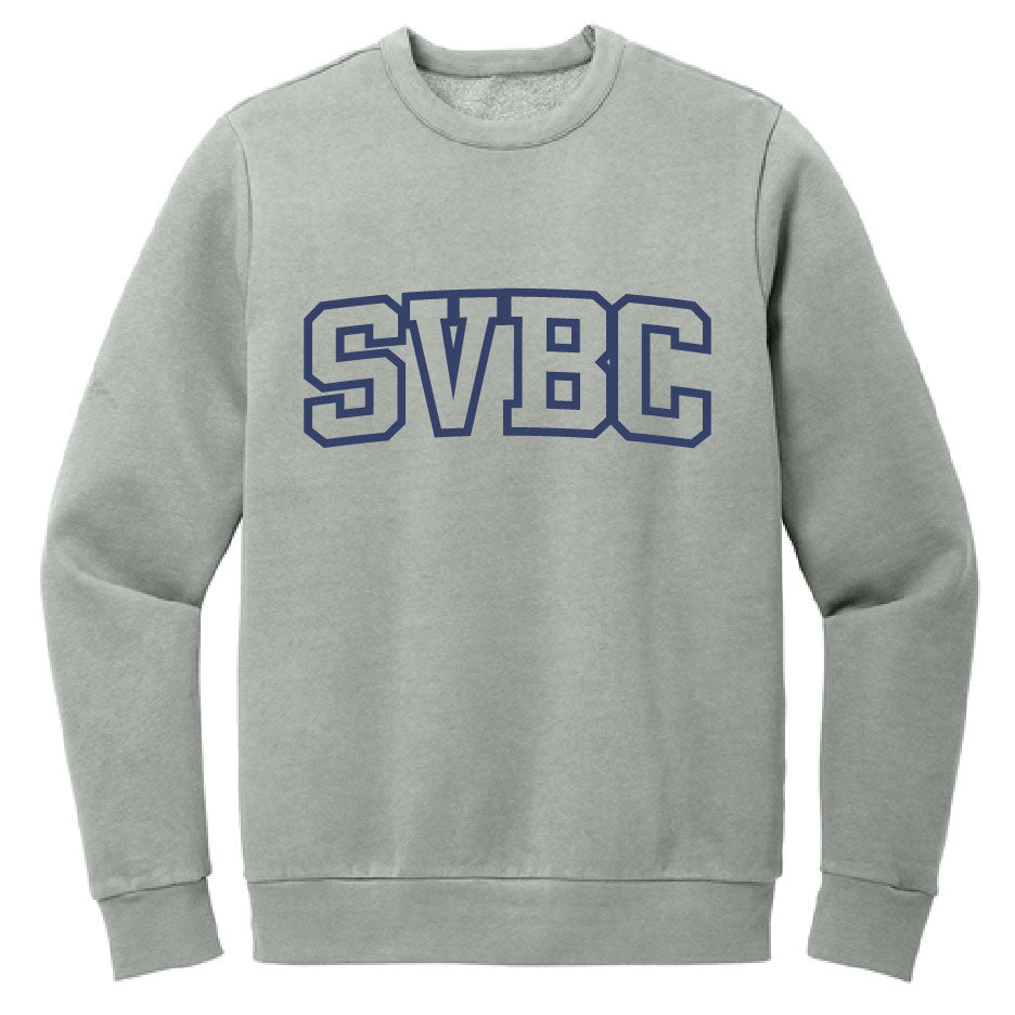 Spirit VB 2027 Emb SVBC Washed Crew Sweatshirt