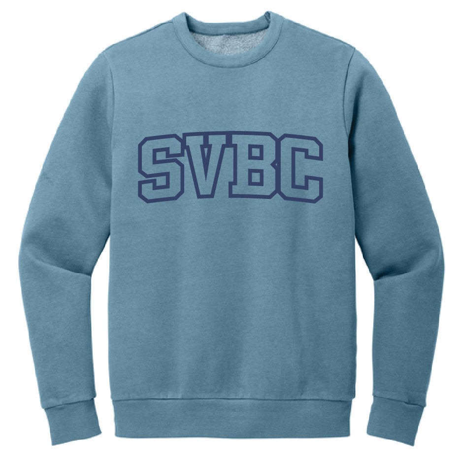 Spirit VB 2027 Emb SVBC Washed Crew Sweatshirt