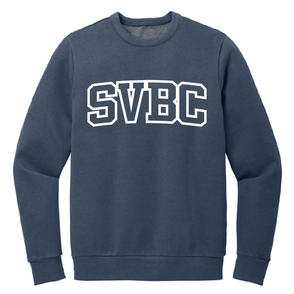 Spirit VB 2027 Emb SVBC Washed Crew Sweatshirt