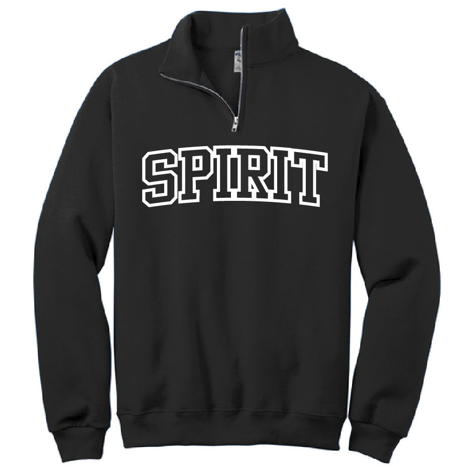 Spirit VB 2027 Emb Spirit 1/4 Zip Sweatshirt