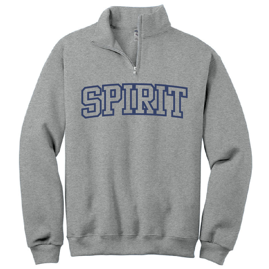 Spirit VB 2027 Emb Spirit 1/4 Zip Sweatshirt