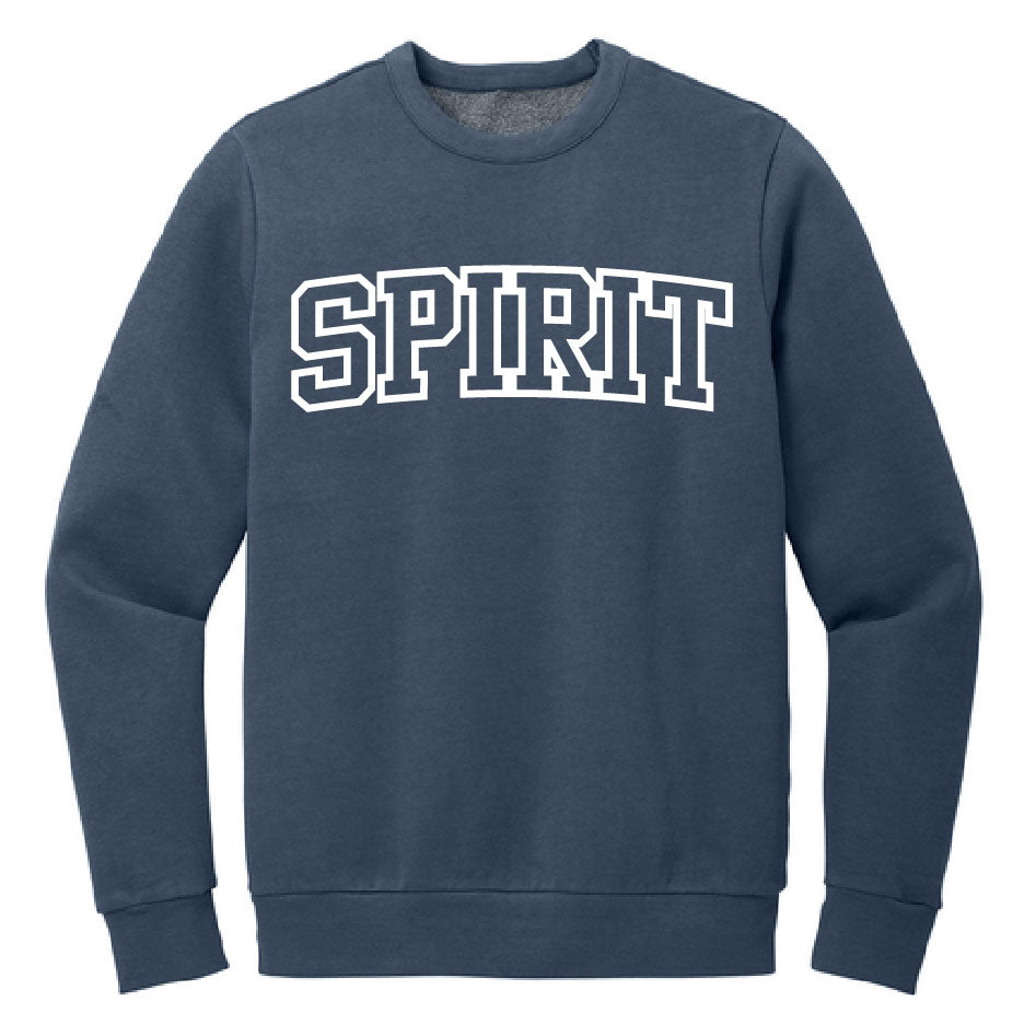 Spirit VB 2027 Emb Spirit Washed Crew Sweatshirt