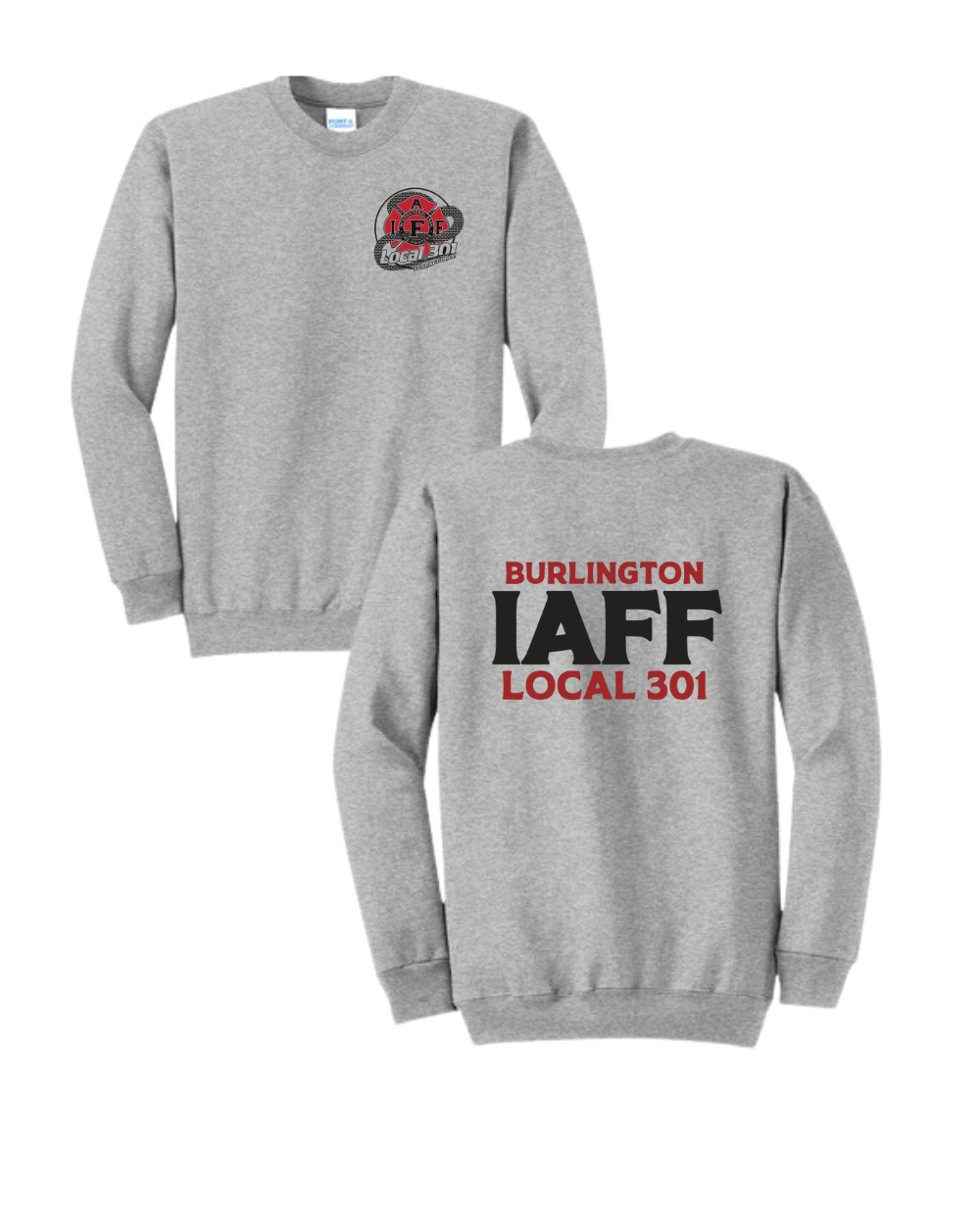 IAFF Local 301 Crew Sweatshirt