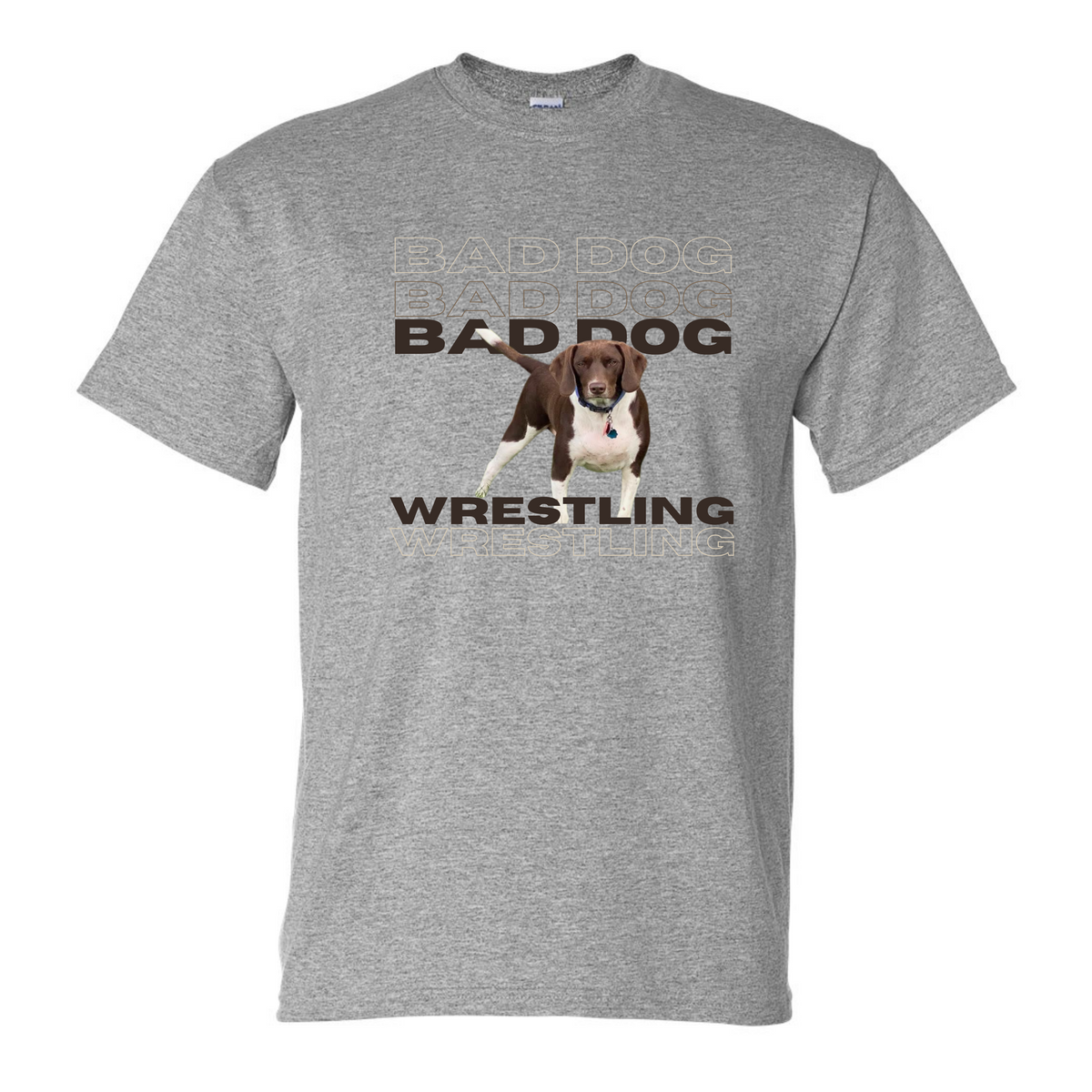Bad Dog Wrestling T-Shirt