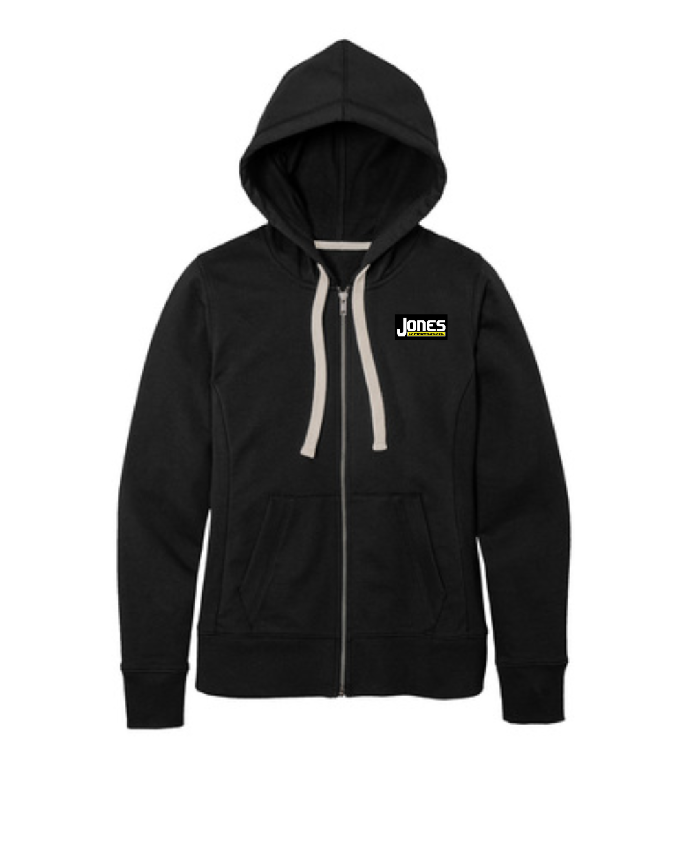 Jones Contracting Ladies Full Zip Hoodie