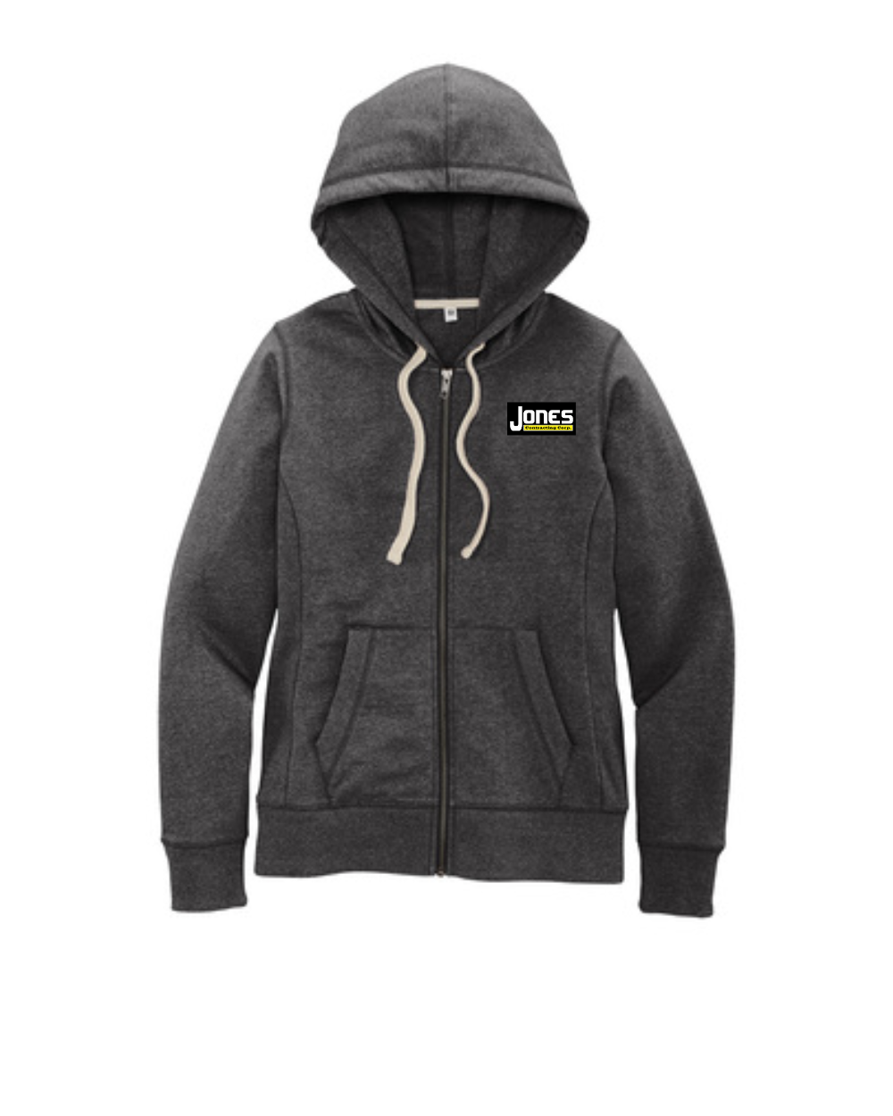 Jones Contracting Ladies Full Zip Hoodie