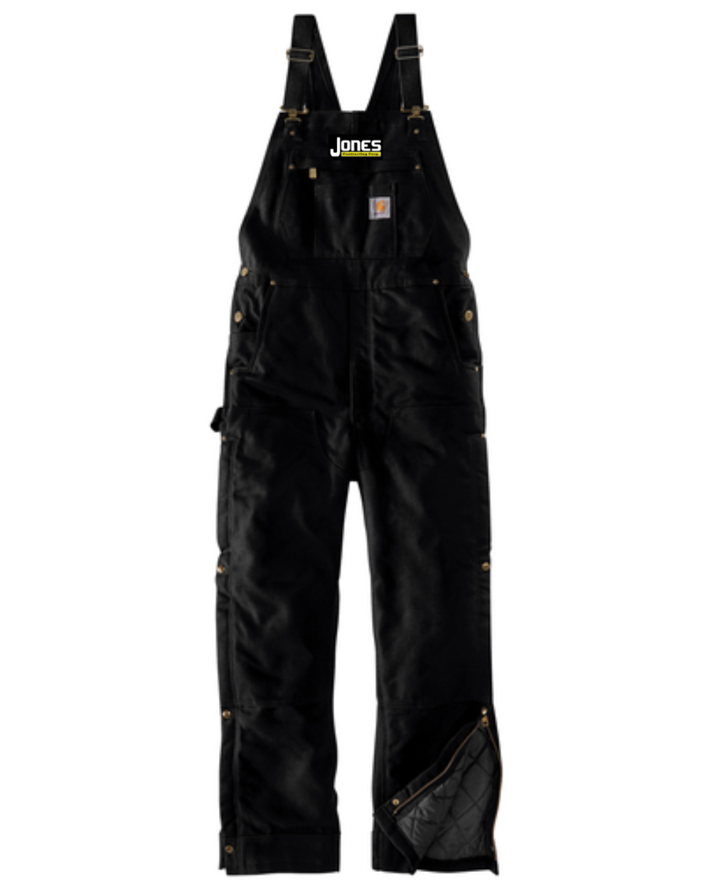Jones Contracting Carhartt Short Insulated Bibs