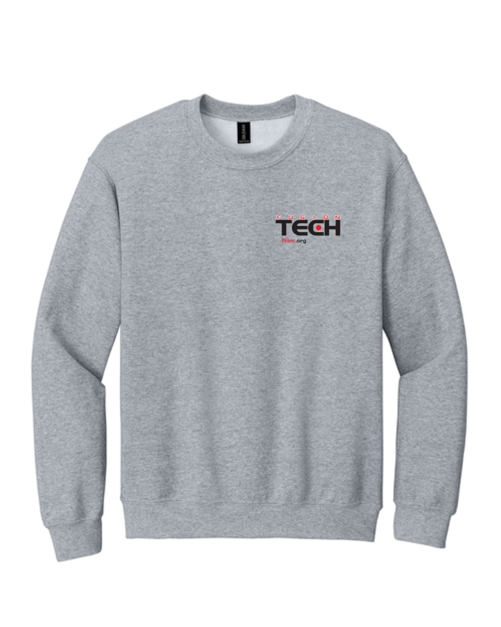 Fusion Tech Embroidered Crew Sweatshirt