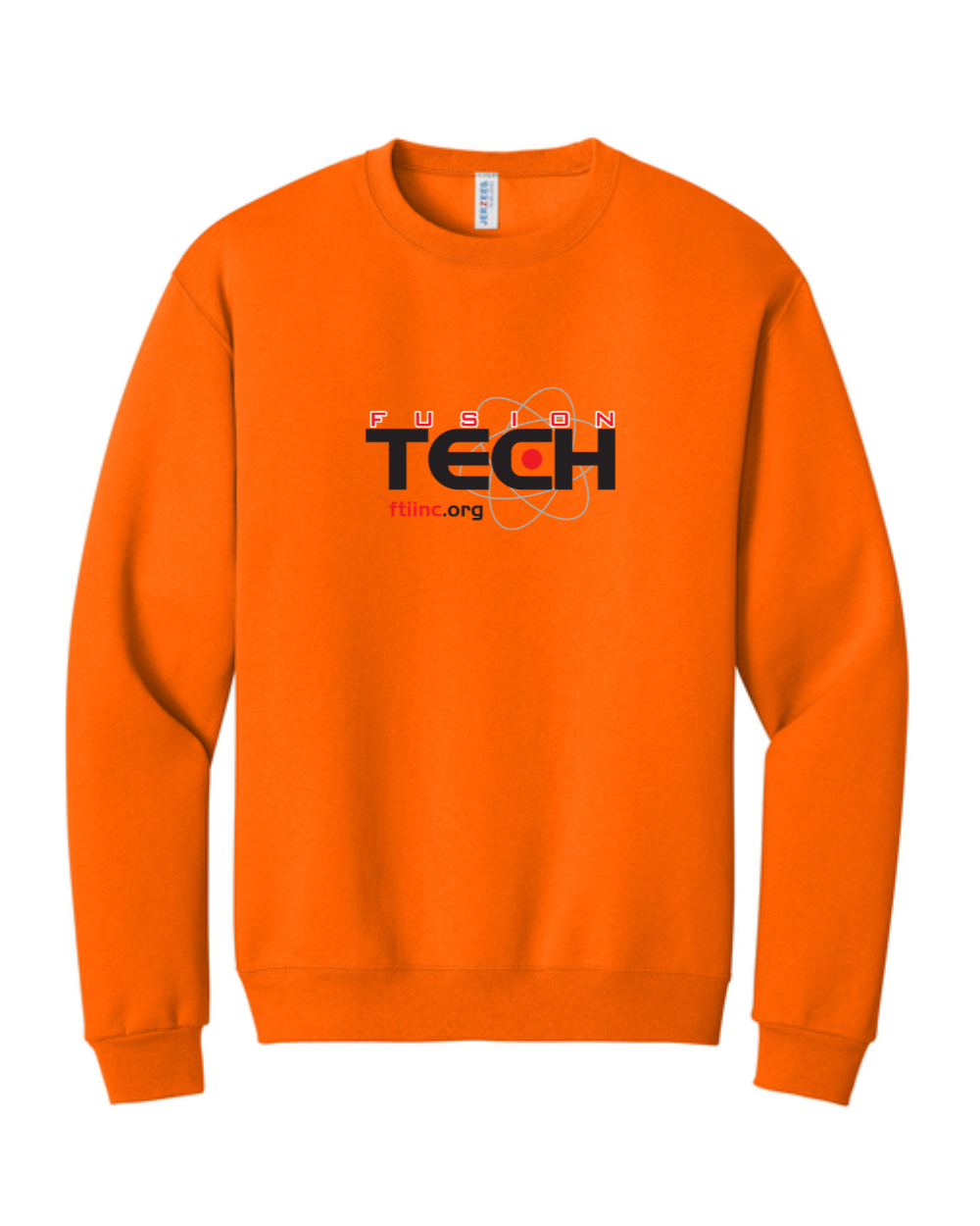 Fusion Tech Screenprinted Crew Sweatshirt