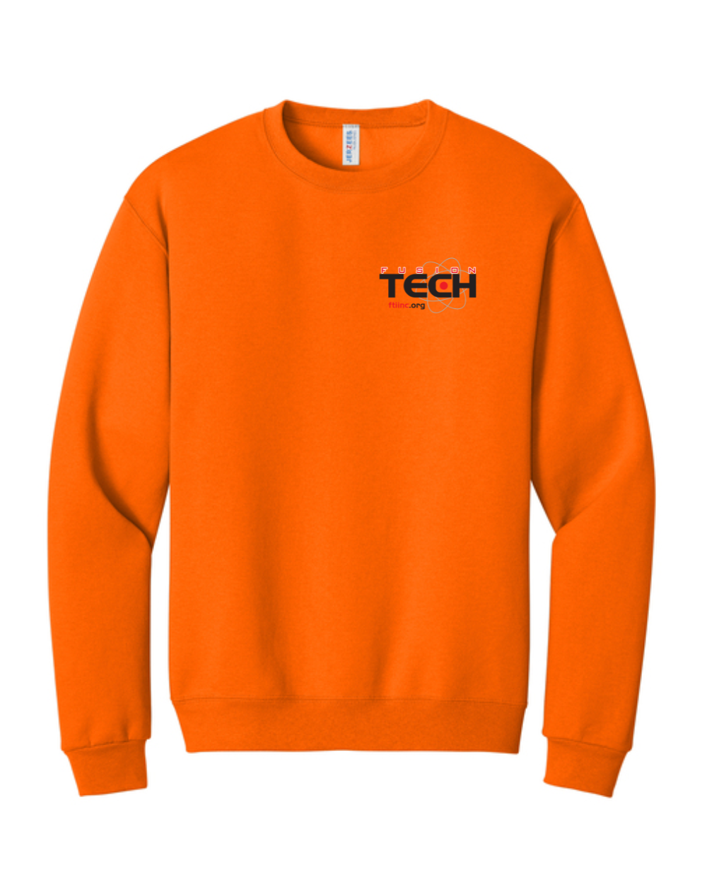 Fusion Tech Embroidered Crew Sweatshirt