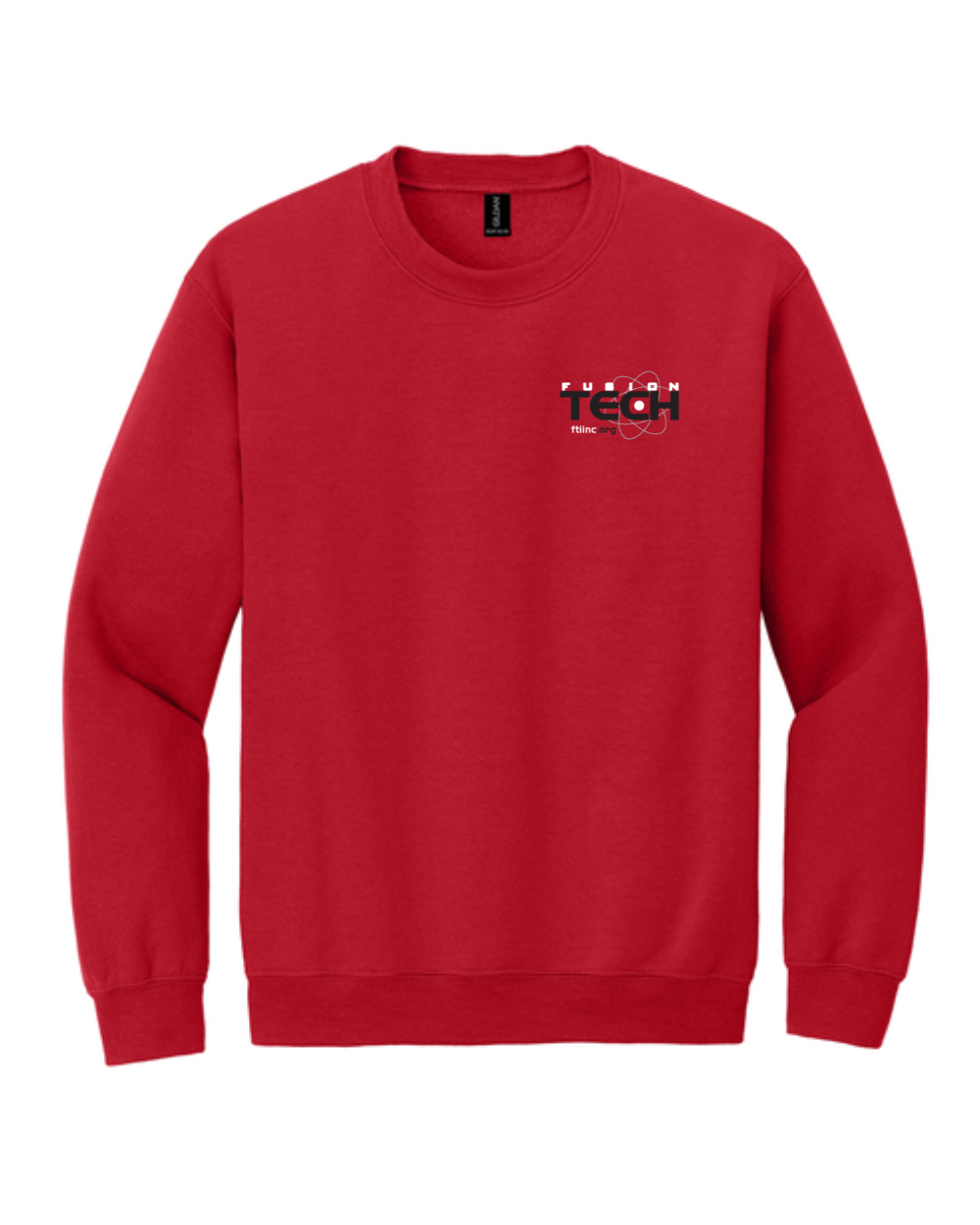 Fusion Tech Embroidered Crew Sweatshirt