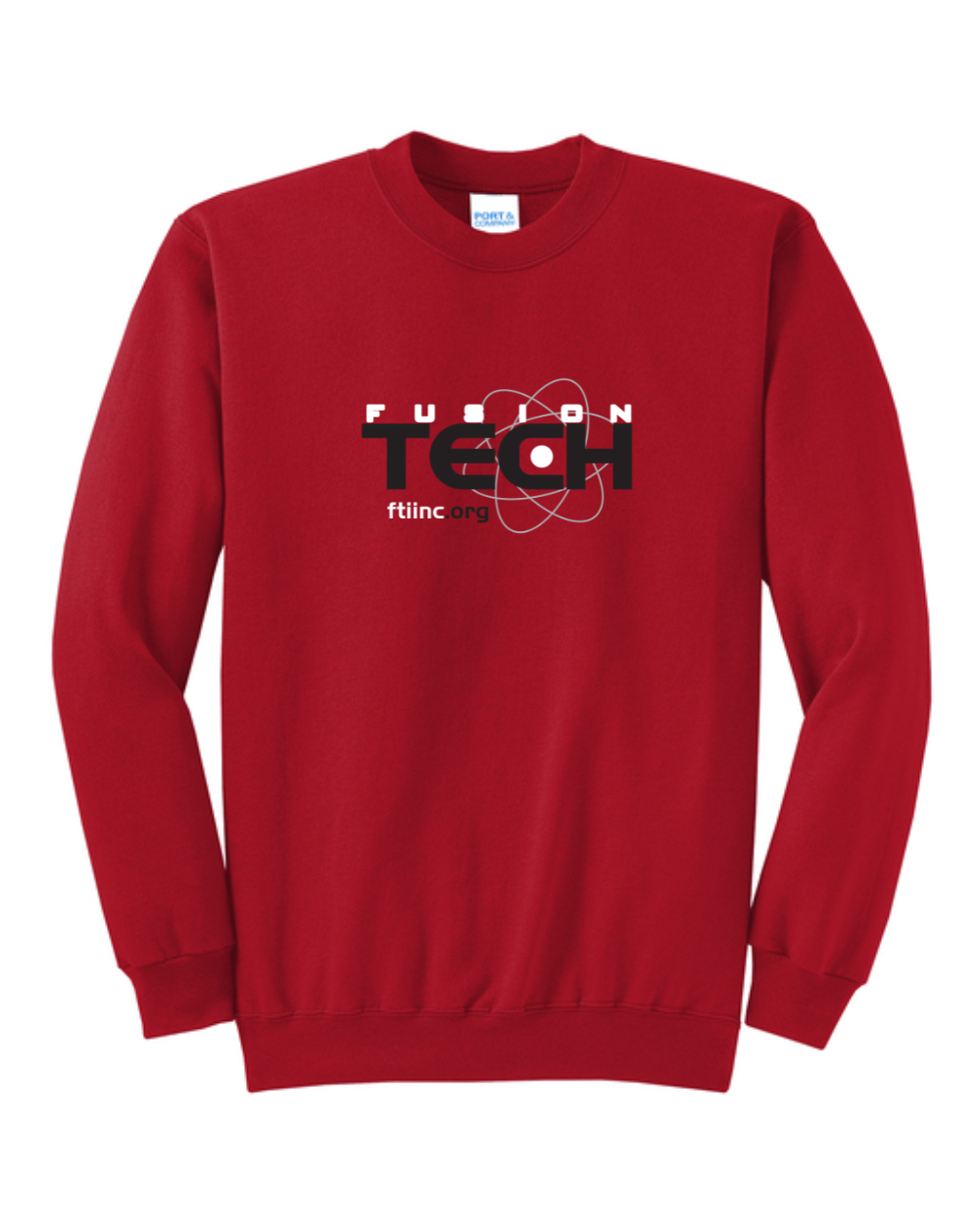 Fusion Tech Screenprinted Crew Sweatshirt