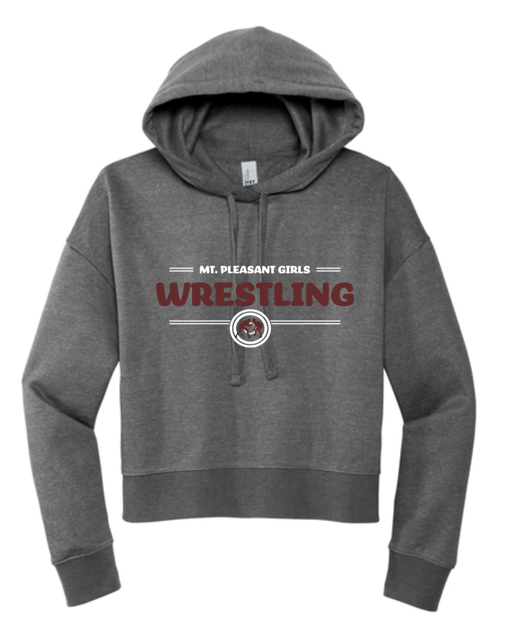 MP Wrestling 2025 Ladies Crop Hoodie