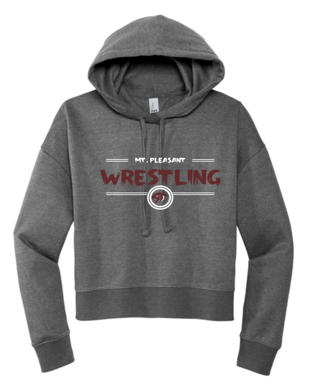 MP Wrestling 2025 Ladies Crop Hoodie