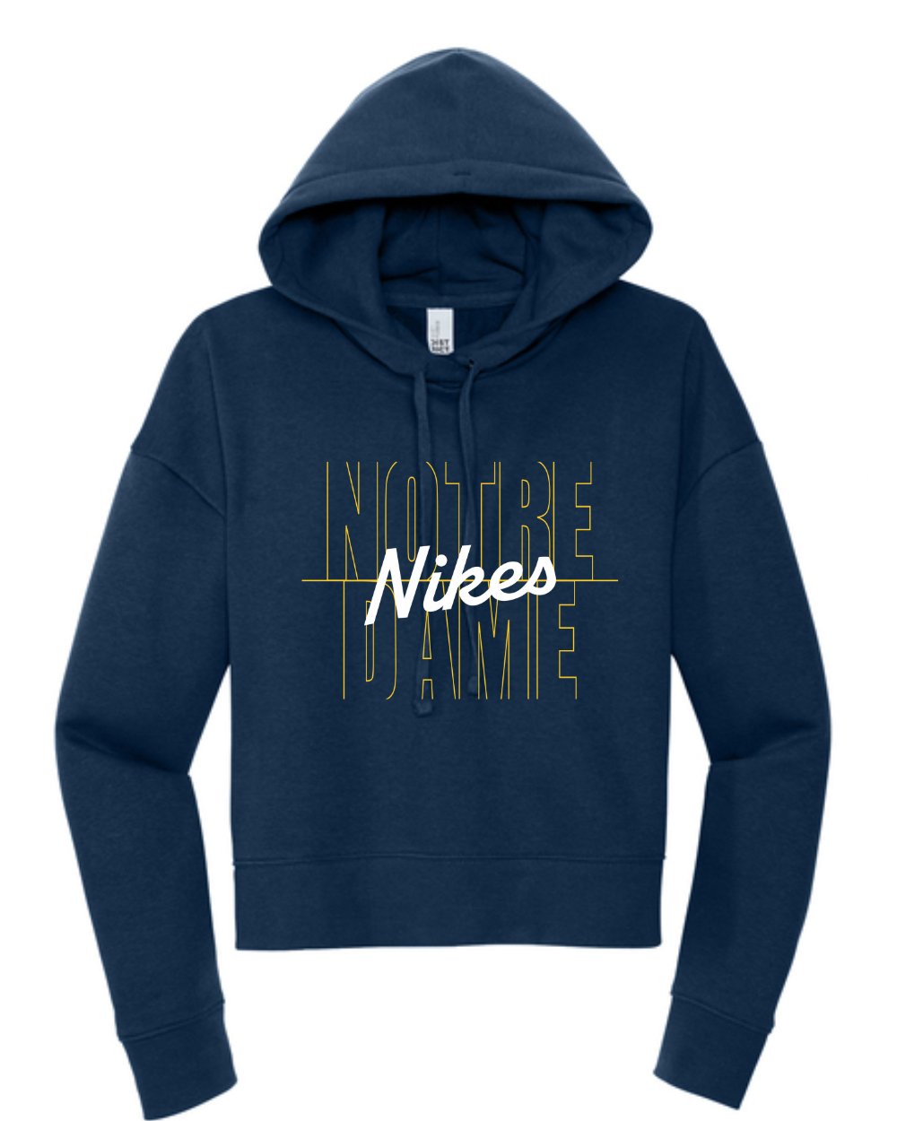 ND Boosters 2025 Ladies Crop Hoodie