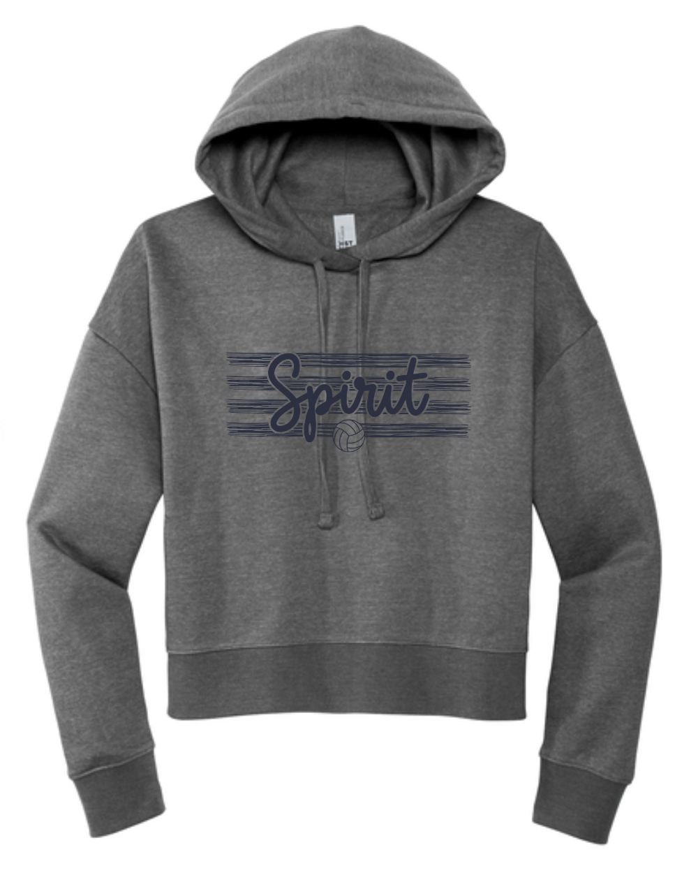 Spirit VB 2026 Ladies Crop Fleece Hoodie