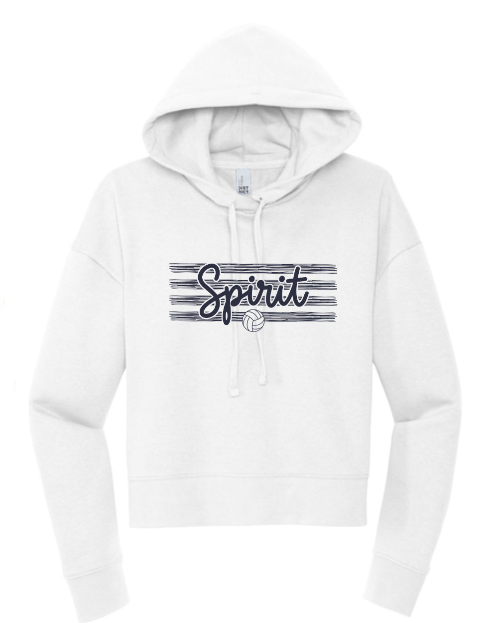 Spirit VB 2026 Ladies Crop Fleece Hoodie
