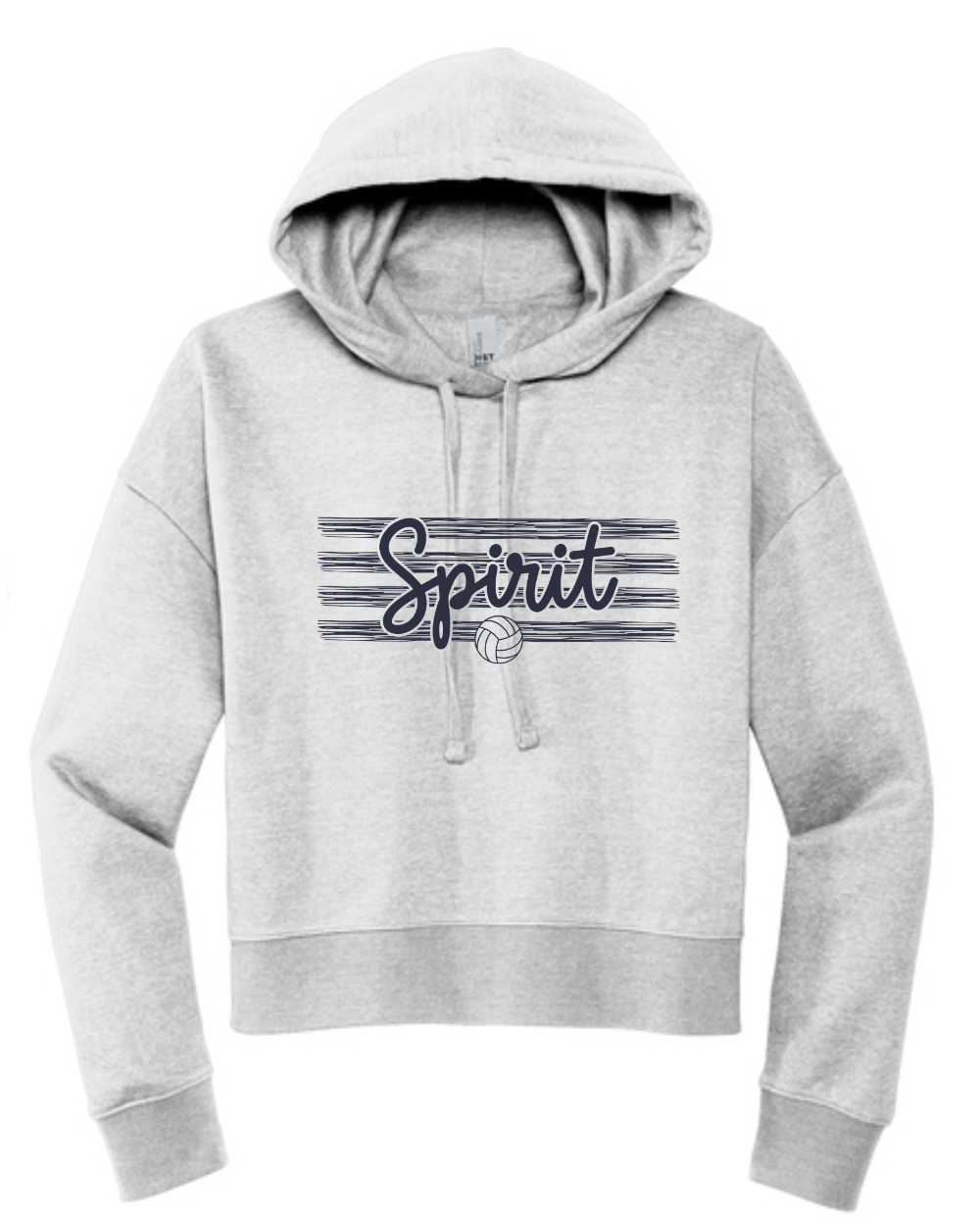 Spirit VB 2026 Ladies Crop Fleece Hoodie