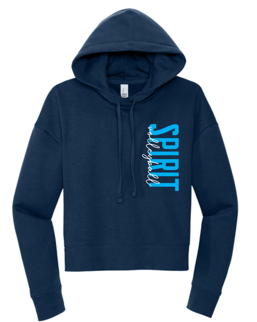 Spirit VB 2026 Ladies Crop Fleece Hoodie